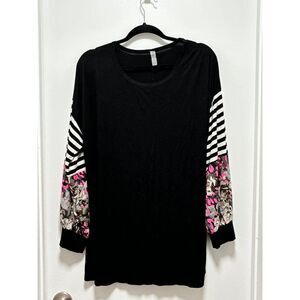 Honey me 2x light weight long sleeve top